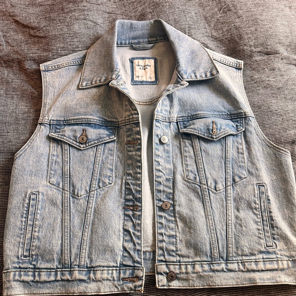 Abercrombie Denim Vest